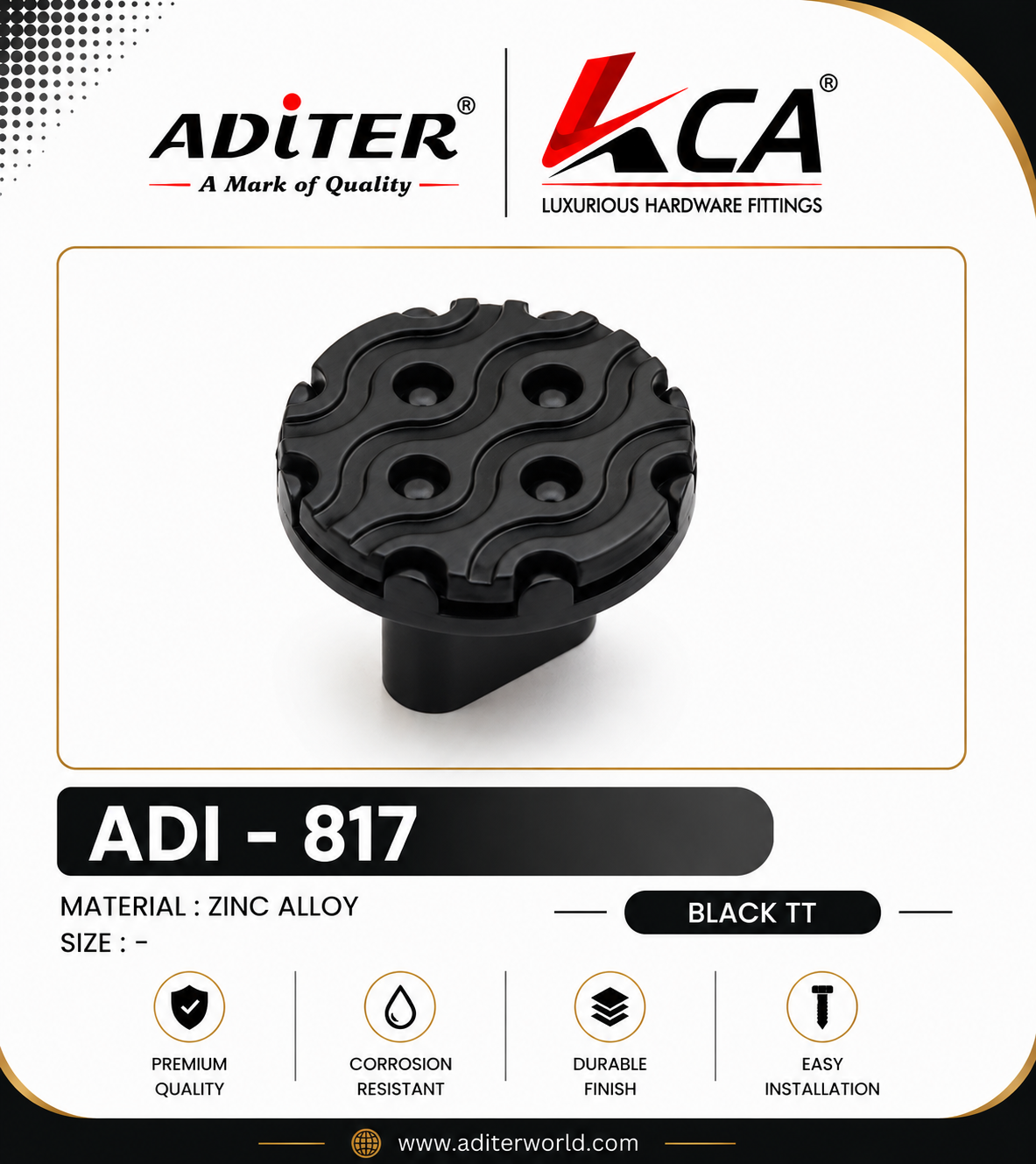 ADI-817 BLACK/TT