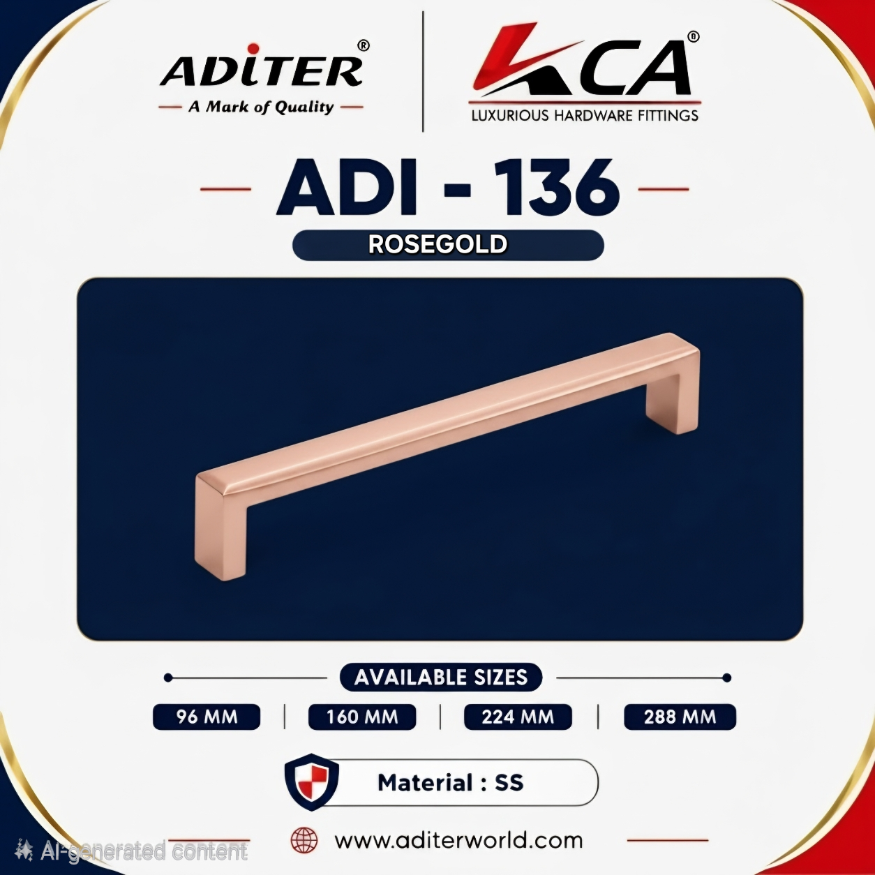 ADI- 136 ROSEGOLD 