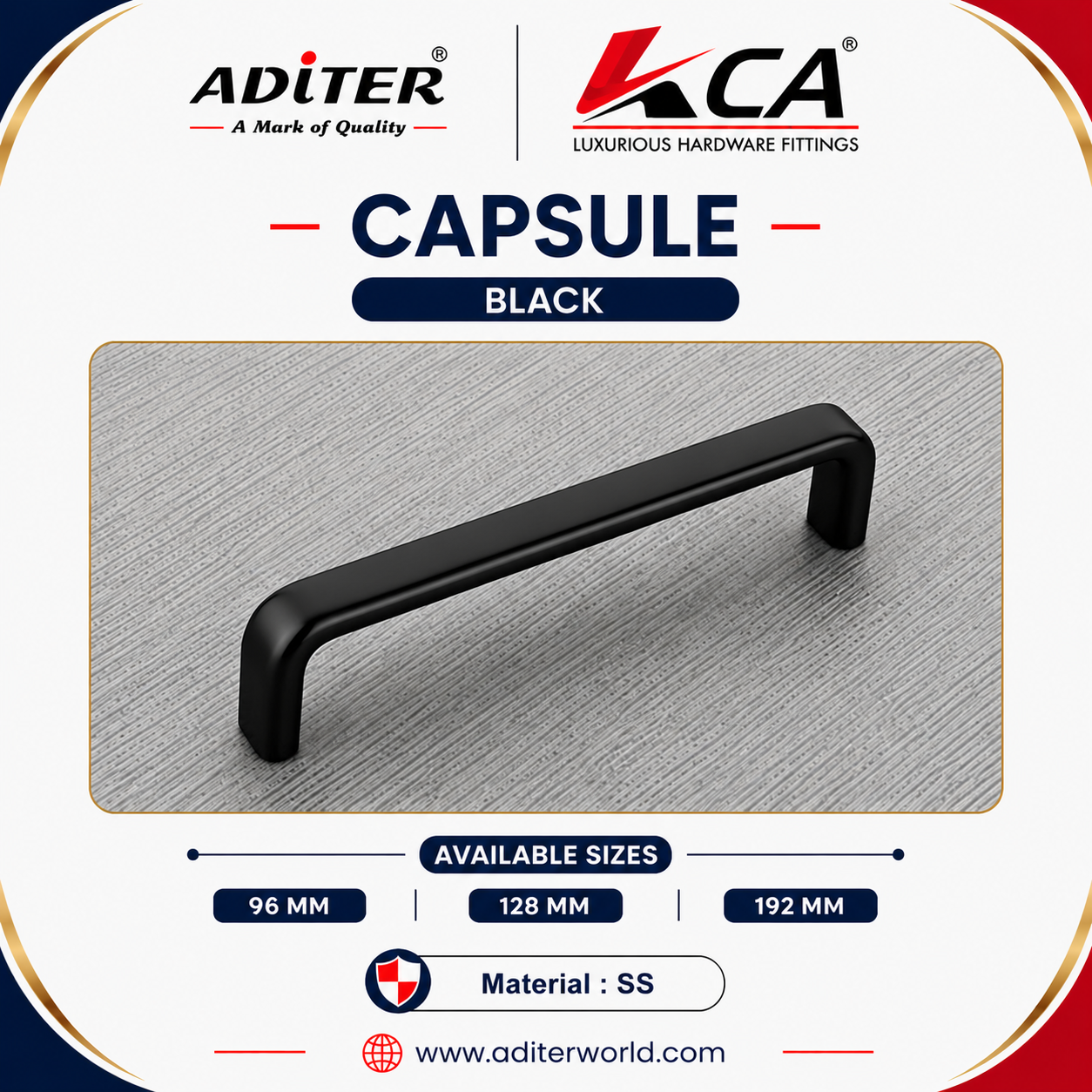 ADI- CAPSULE BLACK