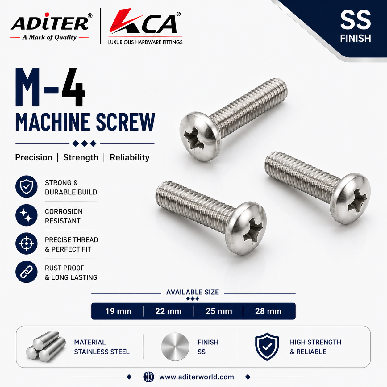 ADI- M4 SCREW