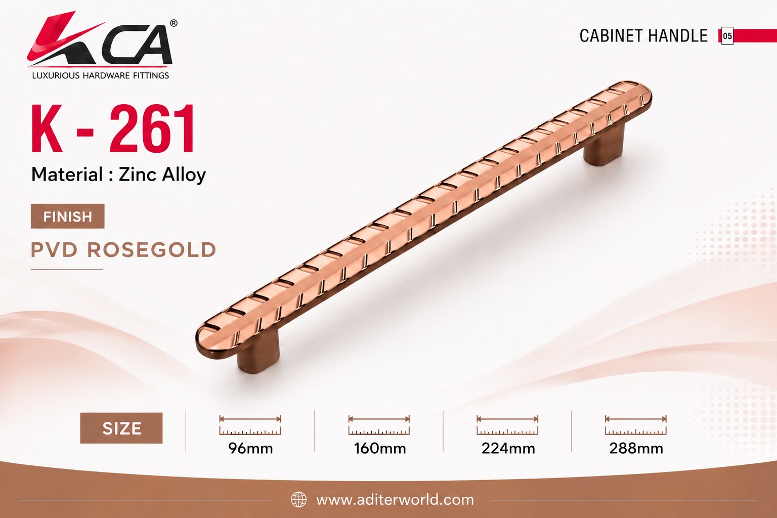 K-261 PVD ROSE GOLD