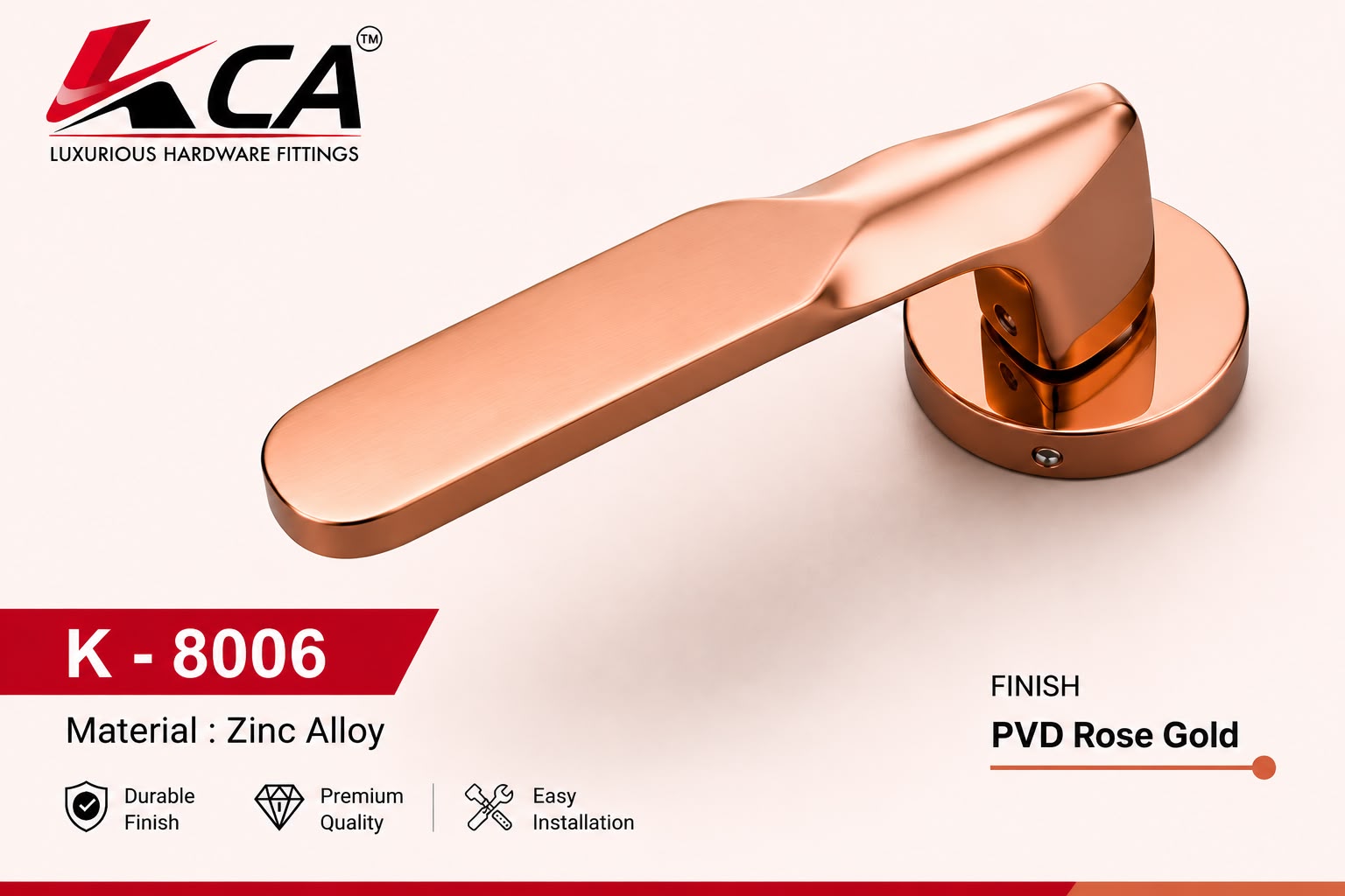 K-8006 PVD ROSE GOLD