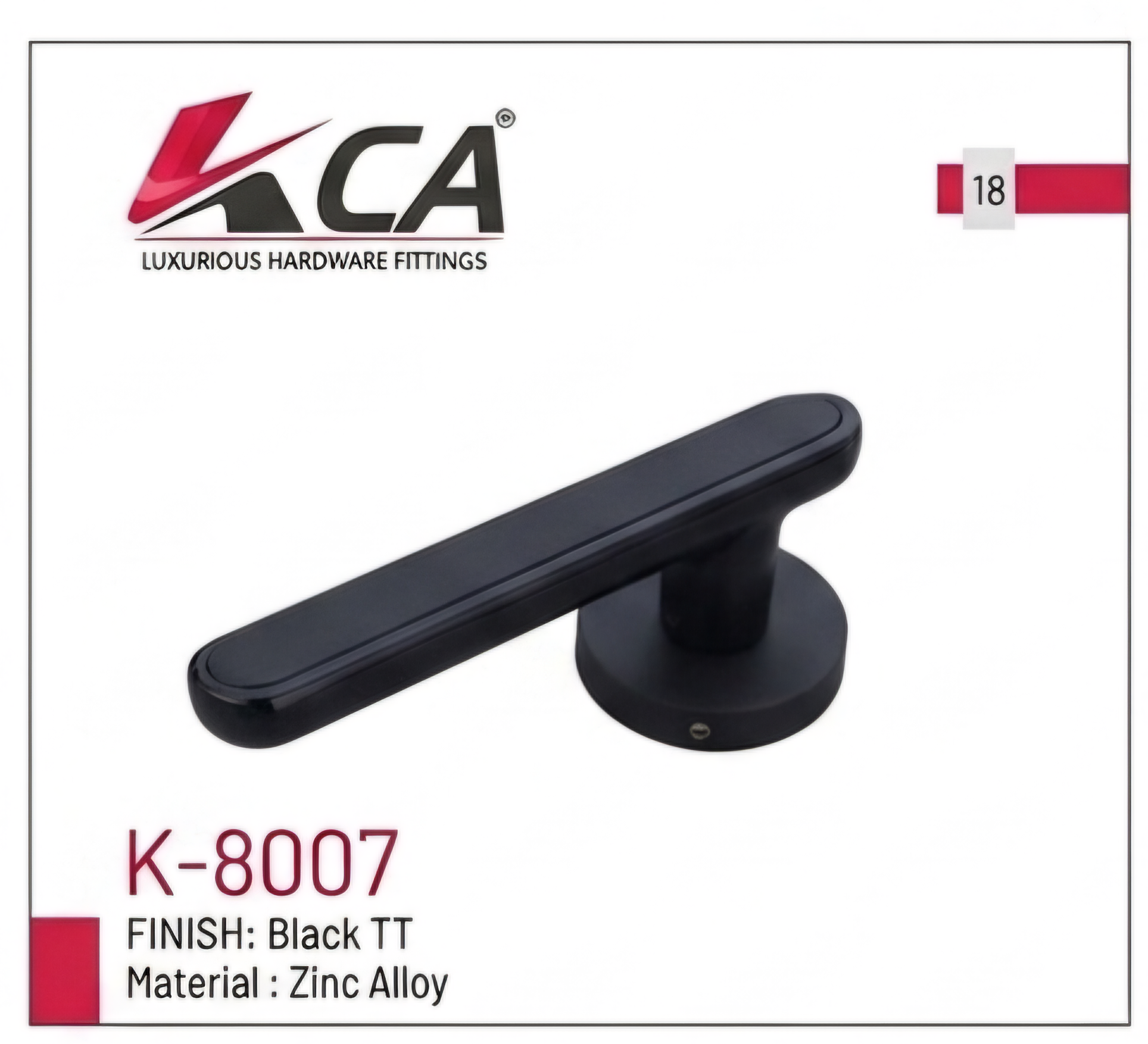 K-8007 BLACK TT