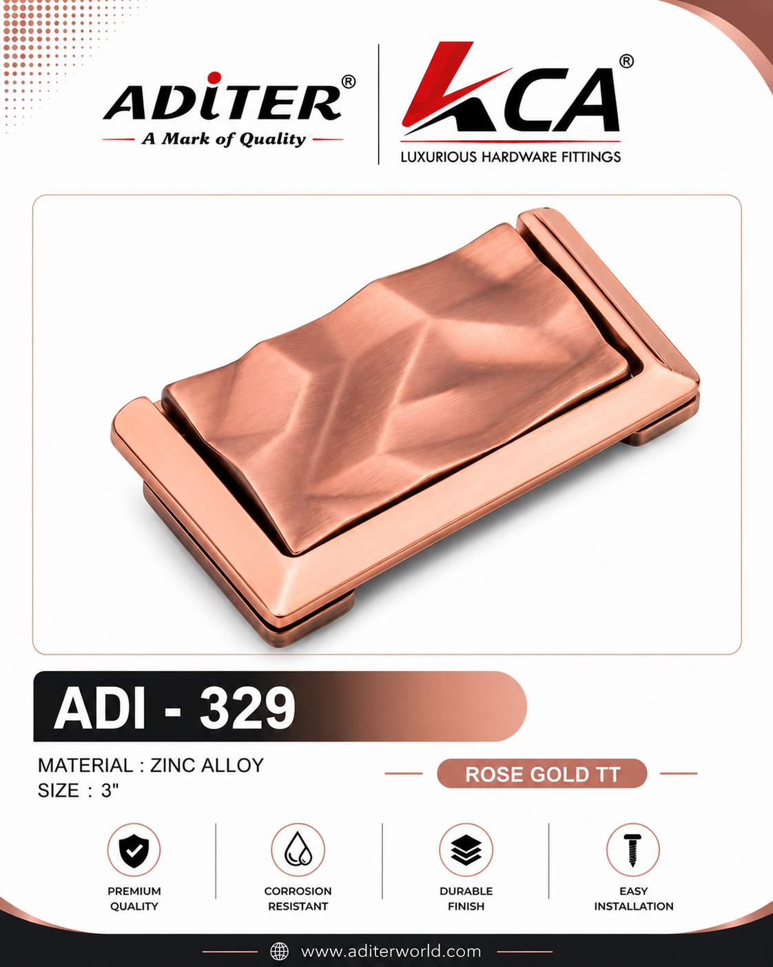 ADI-329 ROSEGOLD TT