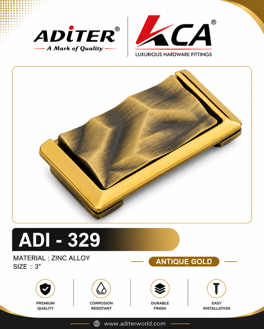 ADI-329 ANTIQUE GOLD