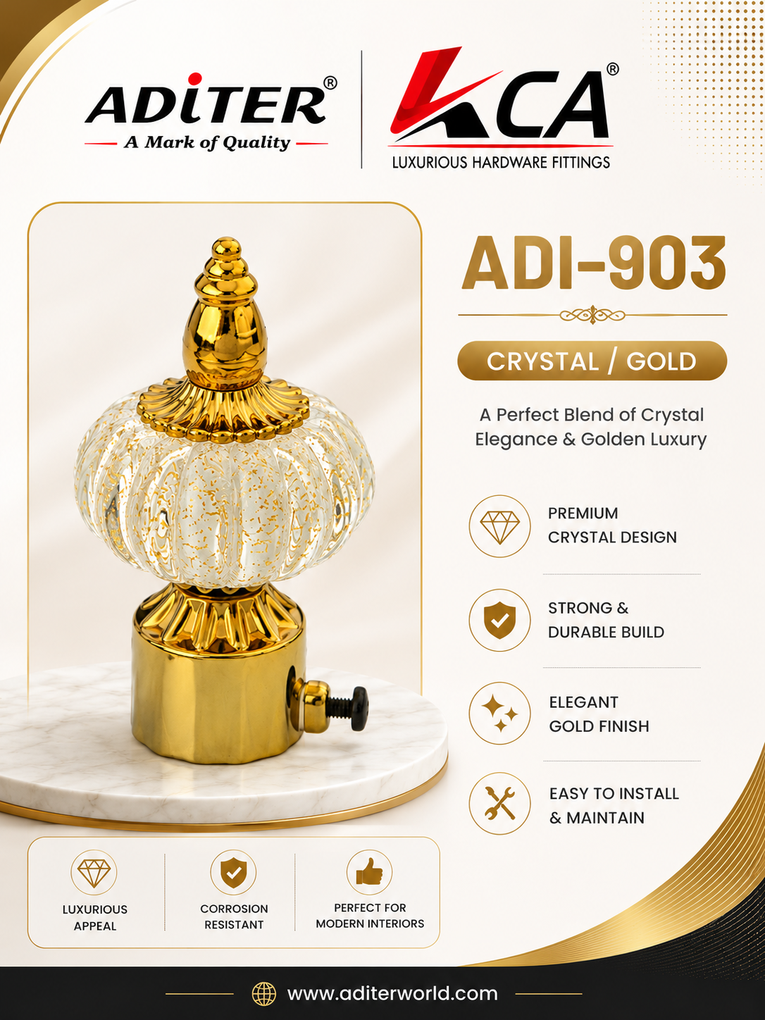 ADI-903 CRYSTAL GOLD